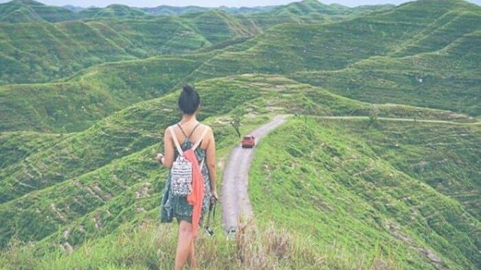 Pemandangan Bukit Tanarara di Sumba