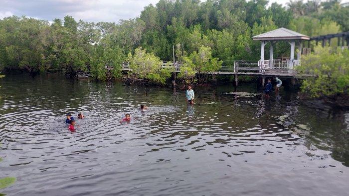 Wisata NTT,   Rasakan Sensasi Mandi Air Panas di Waiplatin  Dalam Bakau di Larantuka Flores Timur