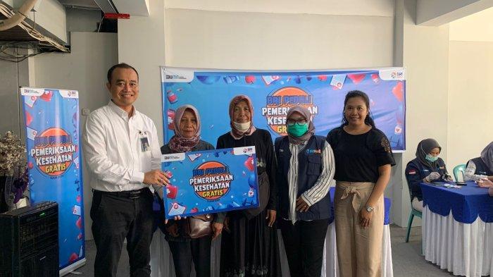 Tingkatkan Kesehatan Masyarakat BRI Regional Denpasar Adakan Pemeriksaan Kesehatan Gratis