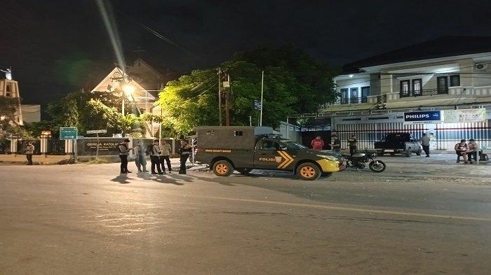 Pasca Bentrok Antarwarga di Oesapa, Polresta Kupang Kota Berjaga d Sekitar Lokasi Tawuran