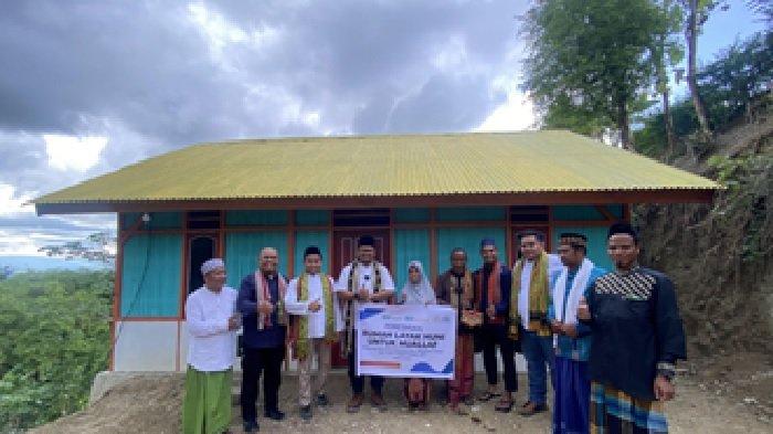 BSI Serahkan Bantuan Rumah Layak Huni Untuk Muallaf di Kampung Oe Ue Amanuban Timur Kabupaten TTS