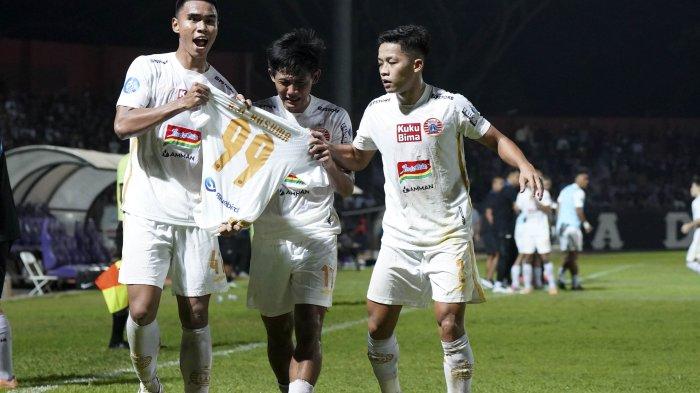Hasil Liga 1 2023/2024, Raih Poin Tiga Persija Jakarta Masuk Deretan Papan Tengah Klasemen