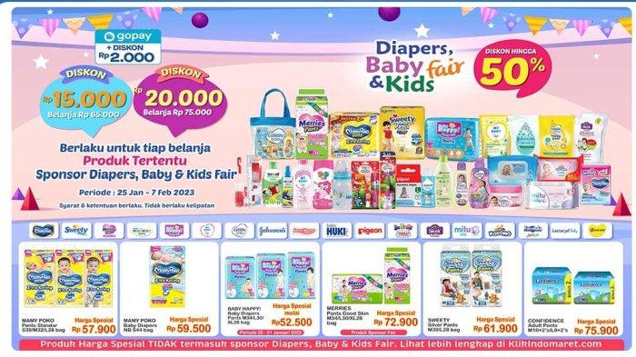 Promo Indomaret 28-31 Januari 2023 Gula Potongan 5.000, Mi Sedaap 3Pcs 8.400, Popok Diskon 50 Persen