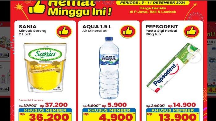Promo Indomaret Hari Ini 11 Desember 2024, Minyak Goreng dan Pasta Gigi Ada Harga Khusus, Kopi Murah