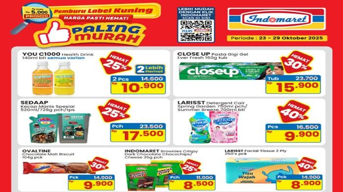 Promo Indomaret Paling Murah Hari Ini,Close up Rp 15.900, Ovaltine Rp 9.900