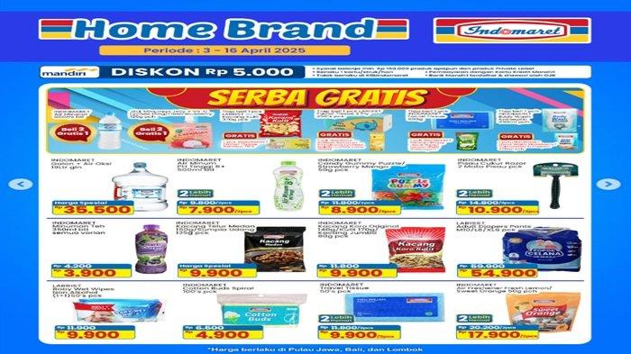 Promo Indomaret Hari Ini Selasa 2025,Serba Gratis Air Mineral,Harga Spesial Galon+Air Oksi Rp 35.500