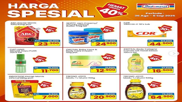 Promo Indomaret Hari Ini, Harga Spesial ABC Kecap Rp 23.300, CDR Rp 44. ...