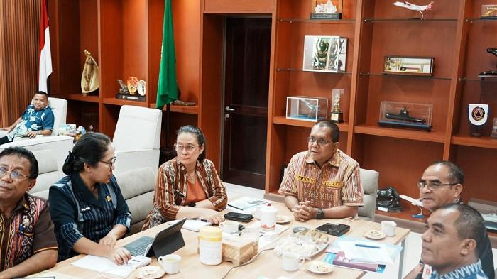 Rapat zoom dengan PPPK se-NTT