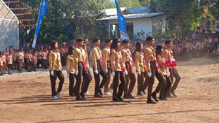 Ribuan Pelajar Berpartisipasi dalam Lomba Pramuka Tingkat Kabupaten Alor