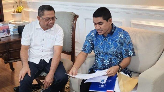 Stef Ola dan Rofin Baga Resmi Kantongi SK Calon Bupati-Wakil Bupati di Pilkada Flores Timur