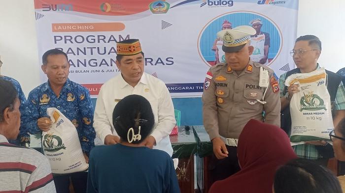 40.684 KPM di Manggarai Timur Dapat Bantuan Pangan Beras Juni dan Juli 2025