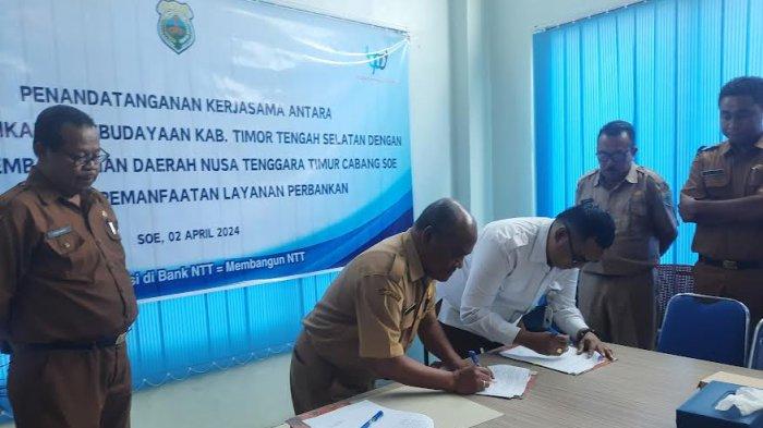 Dinas Pendidikan dan Kebudayaan Timor Tengah Selatan Teken Mou dengan Bank NTT