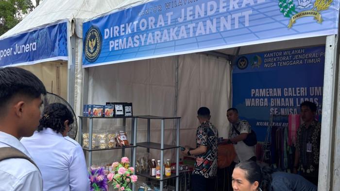 UMKM Lapas Atambua “La’Bua” Tampilkan Karya Warga Binaan di Festival UMKM NTT