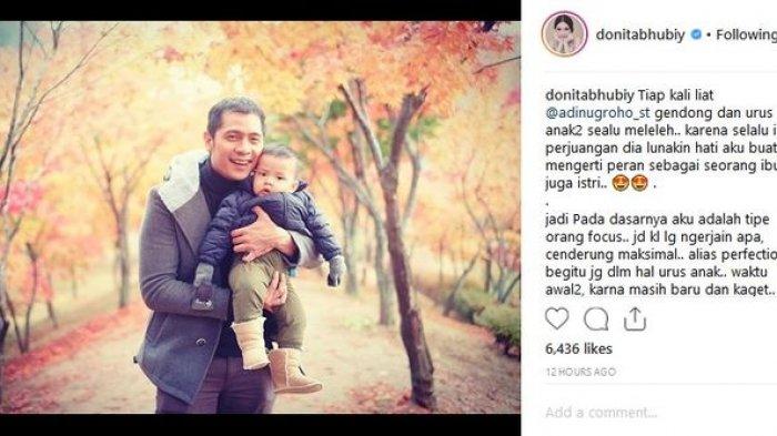 Hati Donita Meleleh Saat Lihat Suaminya Adi Nugroho Lakukan Hal Ini