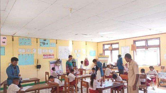 Mahasiswa KKN Unwira Gelar Gebyar Aman Calistung di Pamakayo