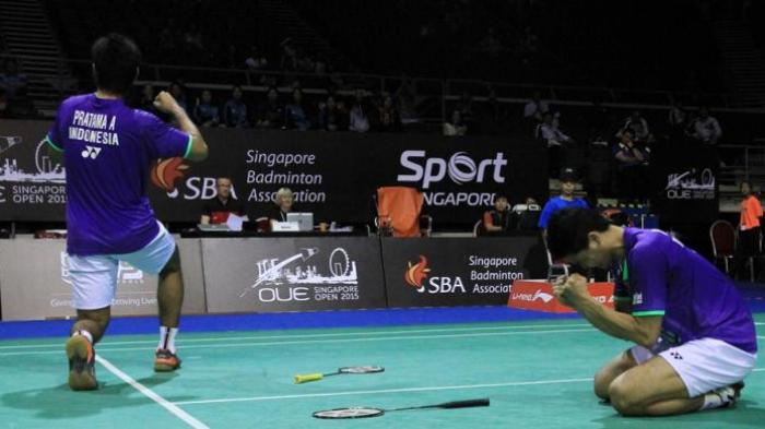 Pasangan Indonesia Angga/Ricky Belum Terbendung di Denmark Terbuka