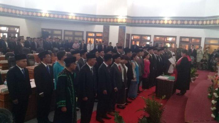 Ini Nama-nama Anggota DPRD Manggarai yang Dilantik dan Diangkat Sumpah