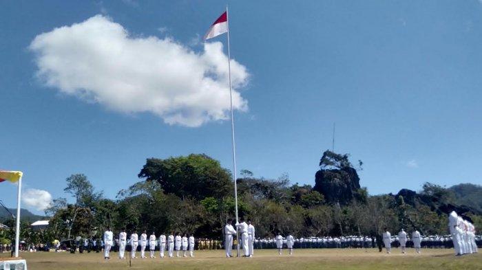 Liputan Khusus Latihan Paskibra: Indri Senang Bisa Kibarkan Bendera