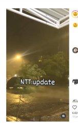 Berita Viral Rekaman Dramatis Hujan Deras dan Angin Kencang di Malam Hari Terjang Kota Kupang