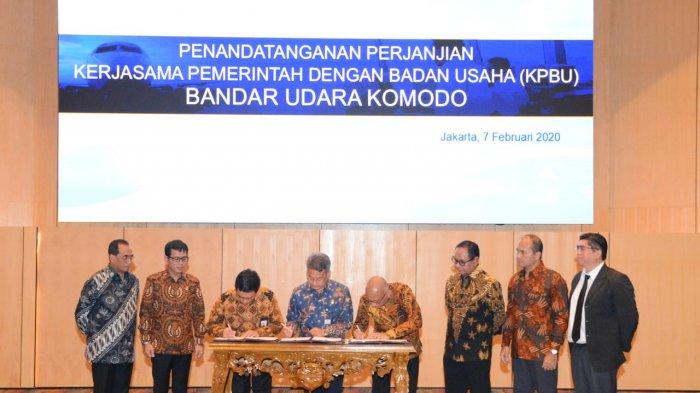 Singapura Investasi Rp 1,3 Triliun Bangun Bandara Komodo, Lihat Nota Kerjasamanya