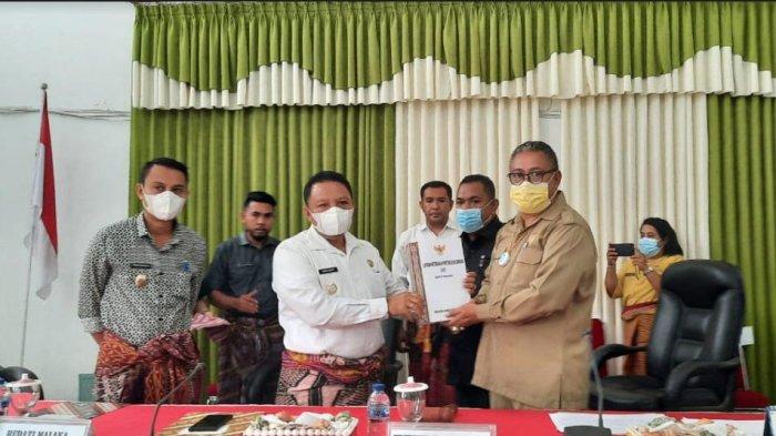 Pemkab Malaka Serahkan LKPJ Kepada DPRD,  Ini Penjelasan Bupati