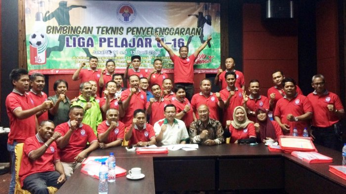 Operator dan Korprov Liga Pelajar U-16 2018 Siap Sukseskan