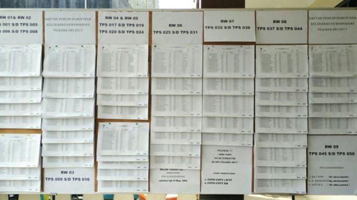 DPS dan DPSLN Pemilu 2019 Ditetapkan 186.379.878 Pemilih