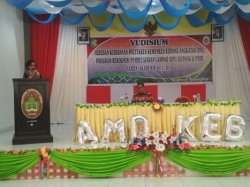 Ini Pesan Dr. Mareta B. Bakoil, SST ., MPh, kepada 115 Mahasiswi Kebidanan Poltekes Kemenkes Kupang