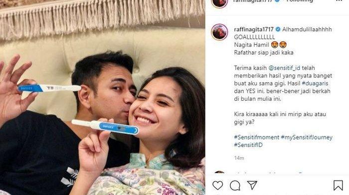 Alhamdulillah, Goalllll Nagita Hamil, Ekspresi Gembira Raffi Ahmad Umumkan Kehamilan Sang Isteri