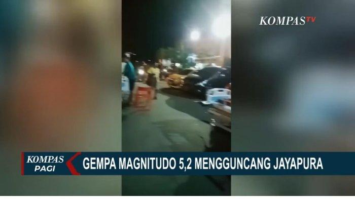 Video Viral TikTok, Gempa 5,2 SR Menguncang Wilayah Kota Jayapura