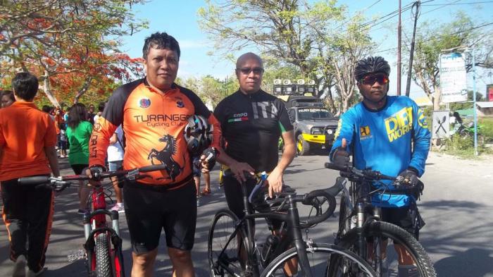 Ditpolar NTT ke Pulau Semau, BPJN X dan BWS NT II ke Belu Gowes Bersama Menteri PDT
