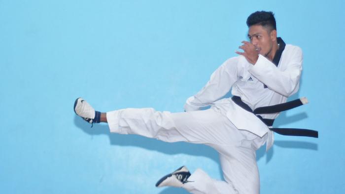 4 Siswa Harekakae Malaka Sabet Medali Taekwondo