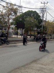 Jajaran Polsek Maulafa Gelar Tilang Masker