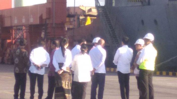 Presiden Kunjungi Pelabuhan Tenau, Kupang - NTT, Begini Pernyataannya