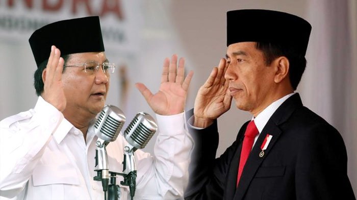 Jokowi Urutan Pertama,  Prabowo Posisi Kedua
