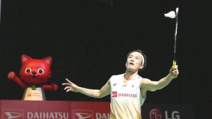 Pebulutangkis Jepang Kuasai Permainan Kento Tekuk Gemke Lolos Semifinal Daihatsu Indonesia Masters