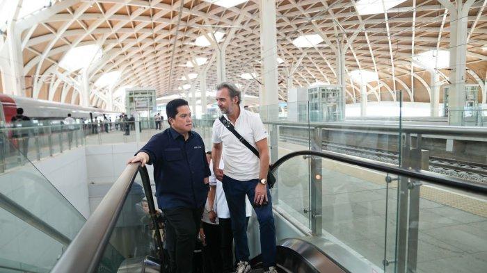 Jelang Piala Dunia U17, Erick Thohir : Kereta Cepat Whoosh Jadi Transportasi Peserta