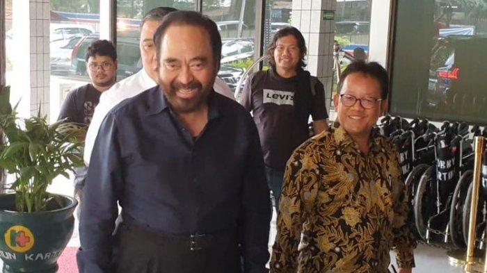 Ketua Umum NasDem Surya Paloh Mengaku Belum Diberitahu Jokowi Dapat Menteri Apa
