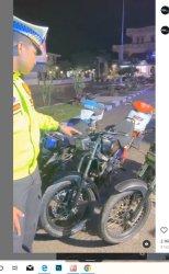 Berita Viral Barang Bukti Knalpot Racing Diamankan Satlantas Polres TTS, Kami Sikat
