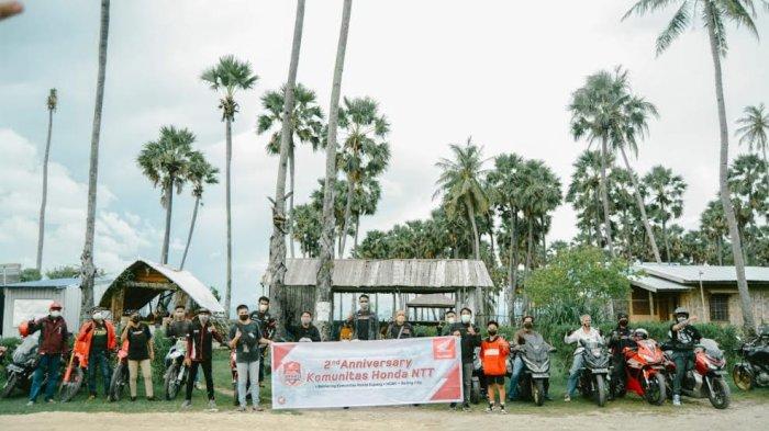 Rayakan Anniversary ke-2 , Komunitas Honda Kupang Santuni Anak Yatim