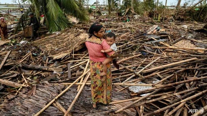 Junta Myanmar Blokir Bantuan Kemanusiaan ke Daerah-daerah yang Dilanda Topan Mocha