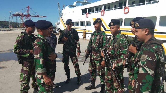 Pelaksanaan Pemilu Nasional di Kupang, Lantamal VII Ikut Pengamanan Objek Vital
