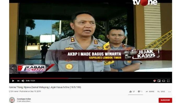 Ini Dugaan ada Niat Zaenal Celakai Polisi, Ini Senjata Tajam yang Dibawanya,