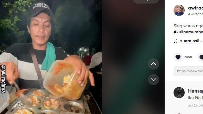 Video Viral TikTok, Begini Rasanya Cilor dan Maklor Jalan Dukuh Kota Surabaya, Provinsi Jawa Timur