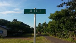 Wah, Kok Ada Jalan Laut di Kota Mbay, Nagekeo