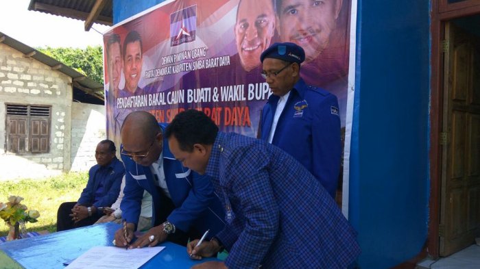 MDT-GTD Mendaftar di Partai Demokrat