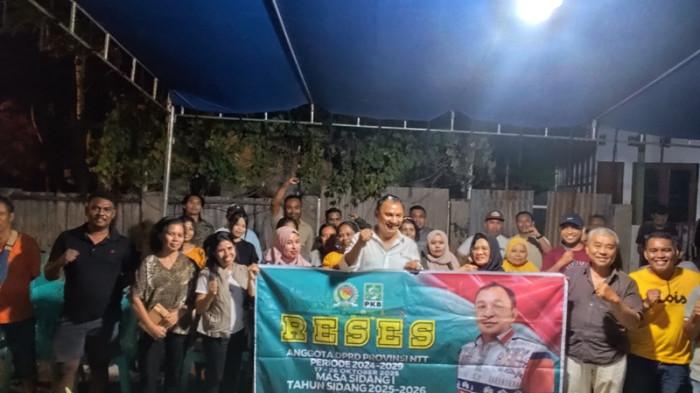 Marselinus Ngganggus DPRD NTT Temui Warga Kupang, Bahas Masalah Drainase hingga Jalan