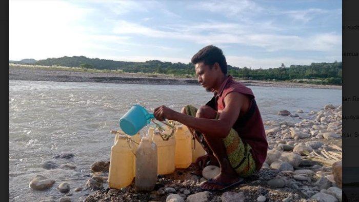 Warga Desa Boen di Malaka Mengalami Krisis Air Bersih
