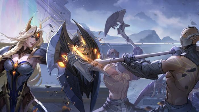 MOBILE LEGENDS - Karakter Mobile Legends yang diunduh di laman moonton.com pada Jumat (3/4/2026).