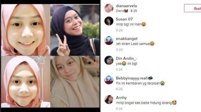 Seperti KEMBAR, Perempuan Disebut Mirip Lesty Kejora di Video TikTok jadi Viral,  Inilah Sosoknya!
